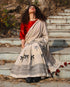 Dragonfly Dawn Hand Block Printed Cotton Saree